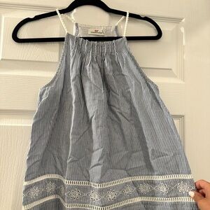 Blue/white Stripe dress, size:XXS